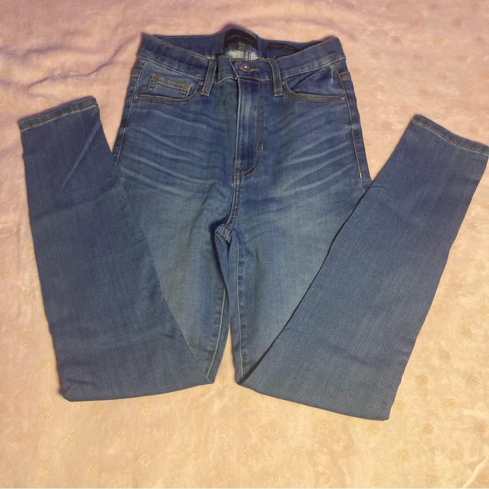 Kendall & Kylie Blue Skinny Jeans